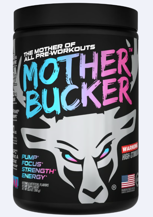 Bucked Up Mother Bucker Pre-Workout — replace with official product image